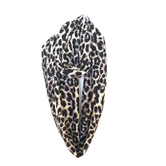 $5 ADD ON ITEM - Animal Print Infinity Scarf - Picture 3 of 3